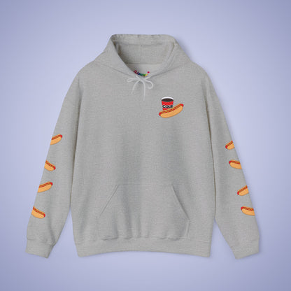 It's a Bad Day to Be A Hot Dog Hoodie | Hot Dog Lover Gift Black