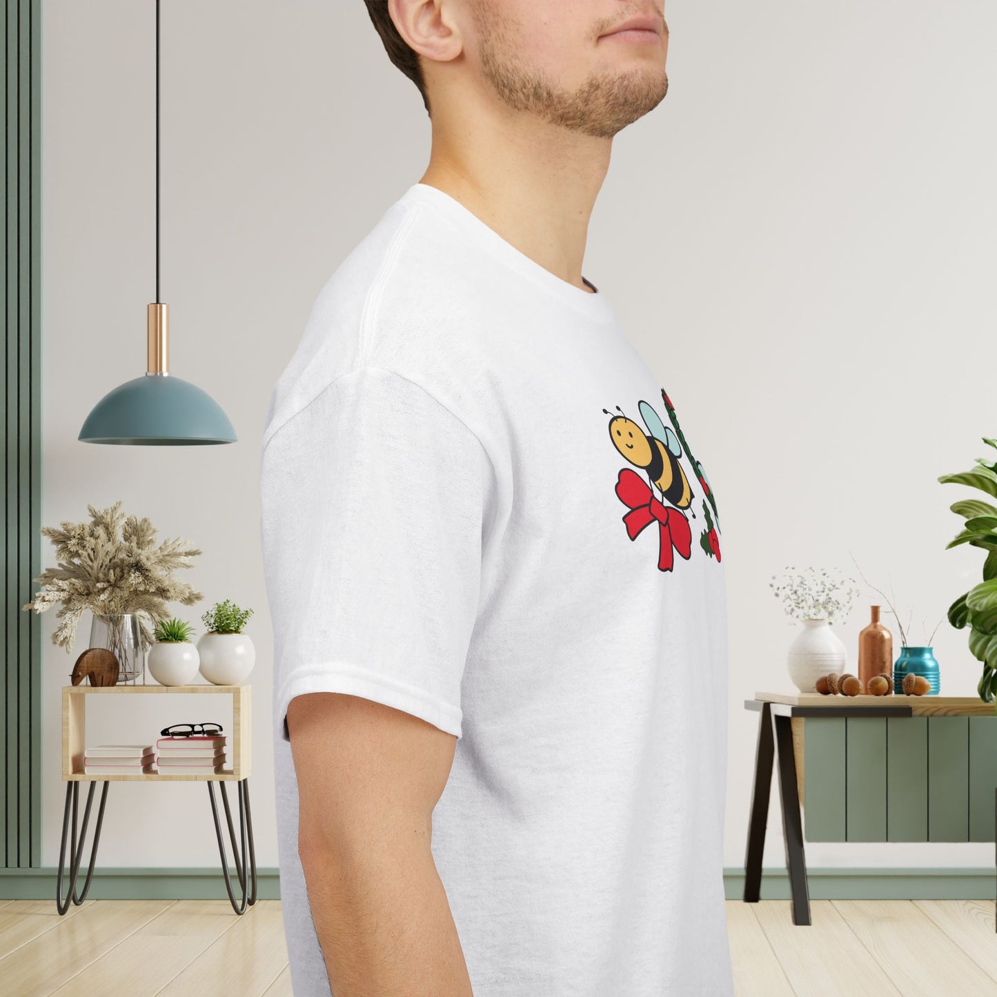 Cute Christmas Bee's Sweet As Honey Bee Lover Unisex T Shirt