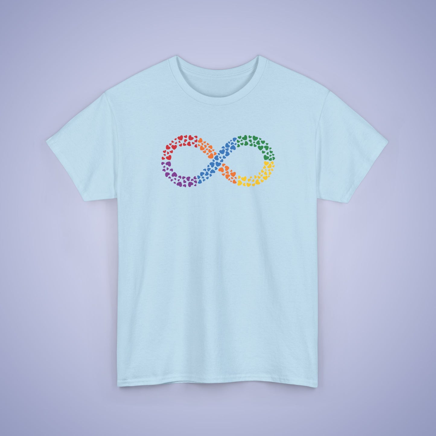 Infinity Heart Graphic Autism Awareness Unisex T Shirt