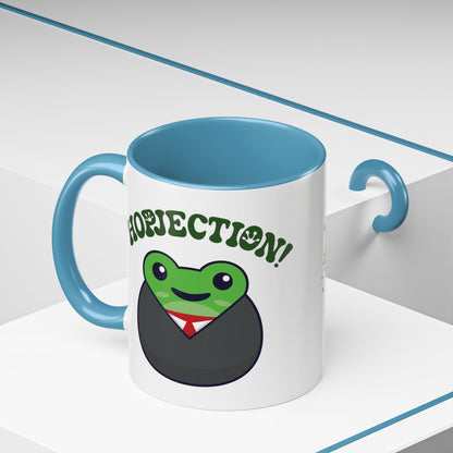 Hopjection Lawyer Judge Frog Lover Gift Coffee Mug Ceramic