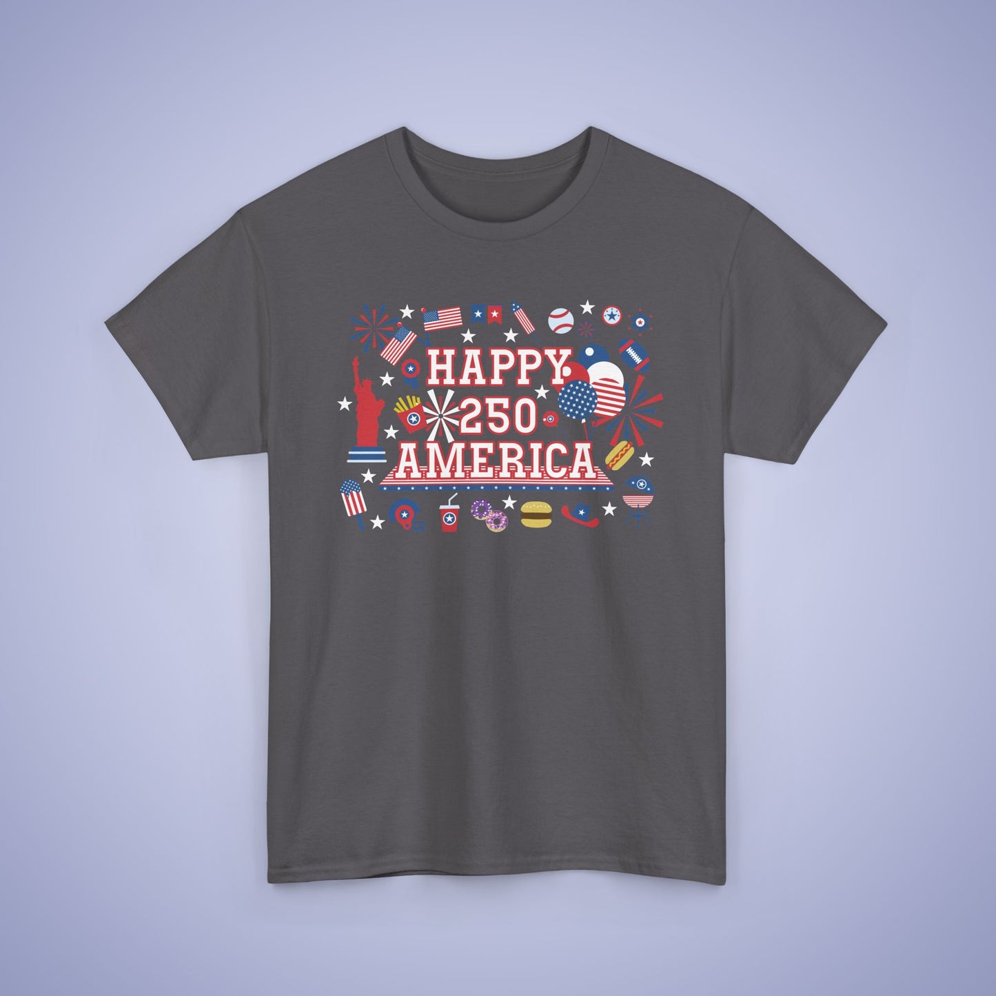 250 Years of Freedom Party Style USA Celebration Unisex T Shirt