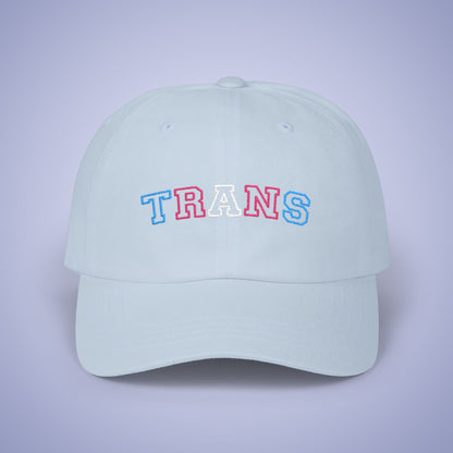 Transexual Pride Month Embroidered Classic Dad Cap Unisex Coloured Embroidery