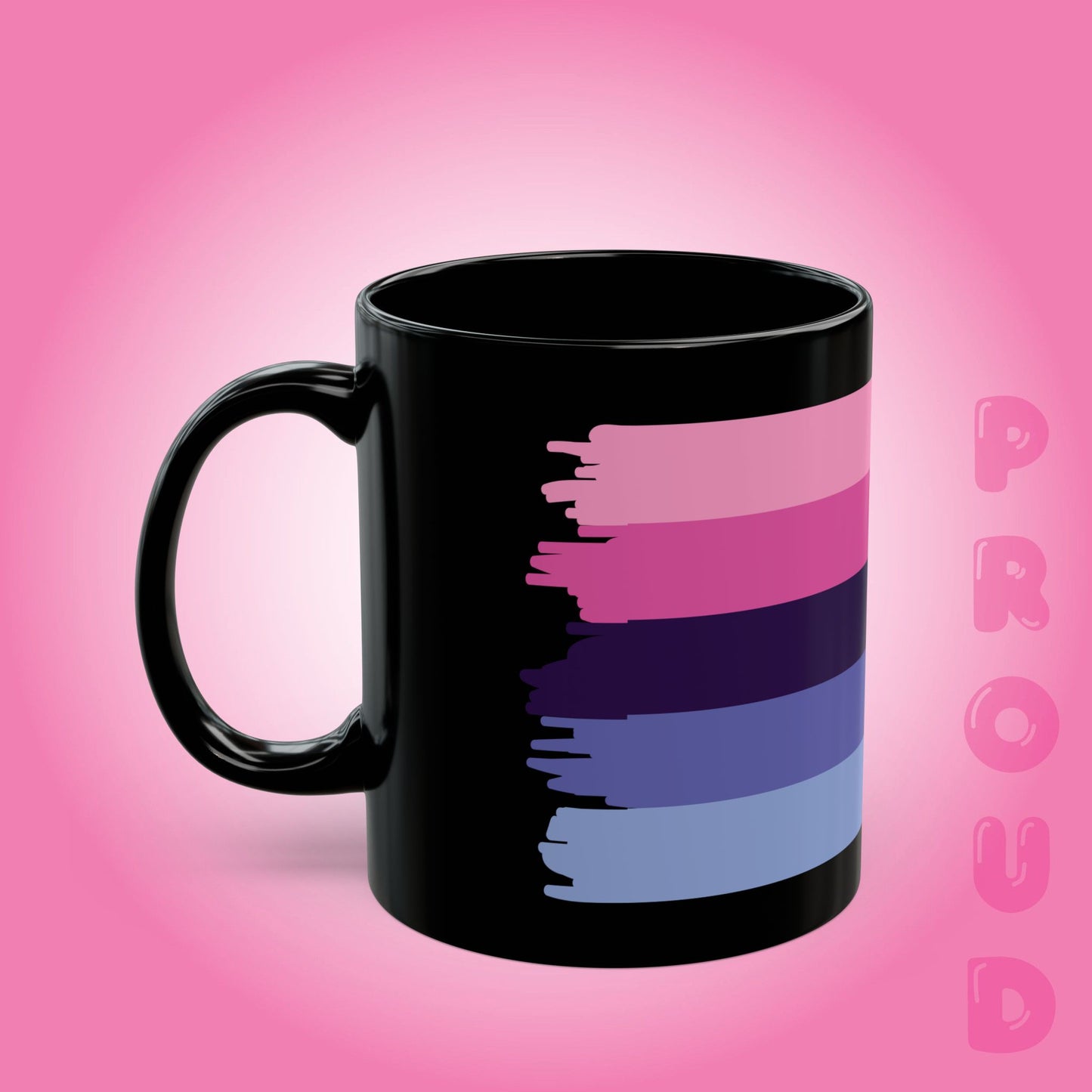 Omnisexual Pride Month LGBTQ Black 11oz or 15oz Coffee Mug