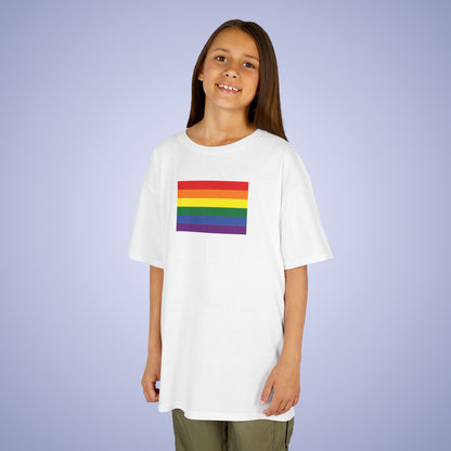 Rainbow Pride Kids Cotton T Shirt LGBTQ Pride Month