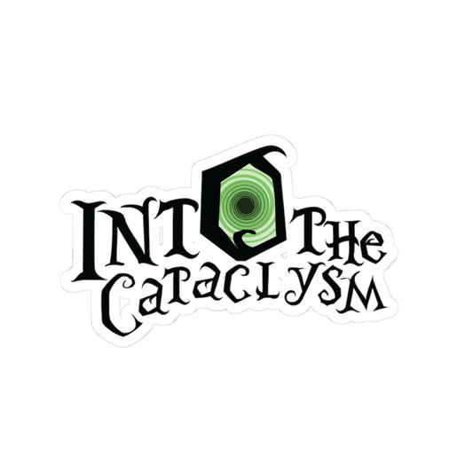 Into the Cataclysm Logo Sticker - Legends of Blood