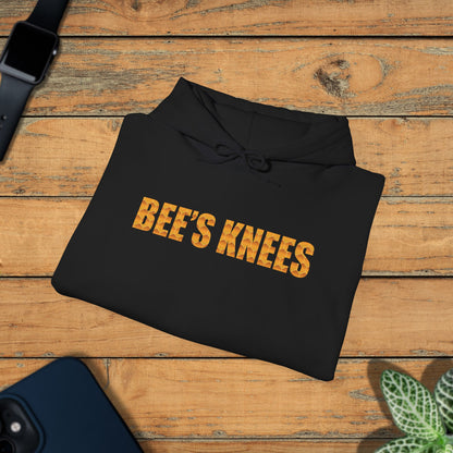 Bees Knees Sweet As Honey Honeycomb Word Art Design Hoodie Sweatshirt