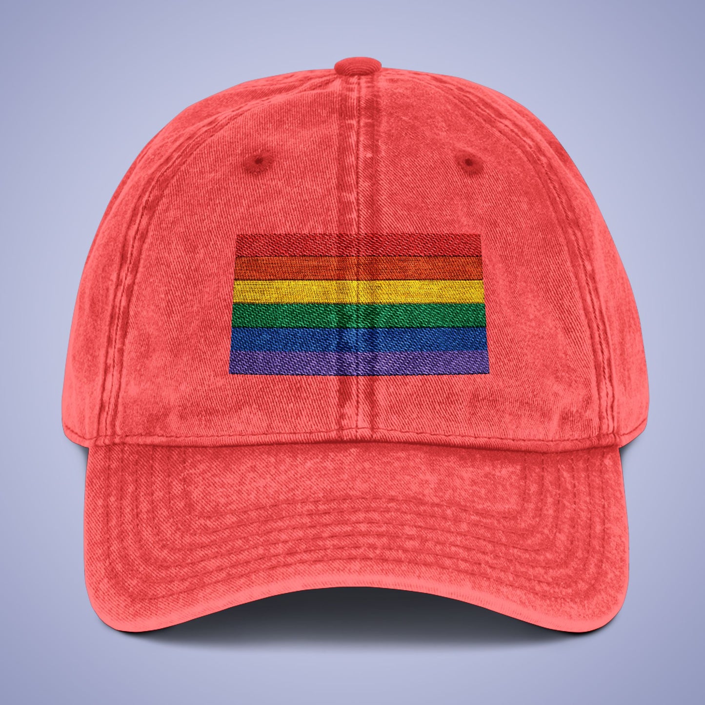 Vintage Pride Month Cap - Comfortable Embroidered Cap