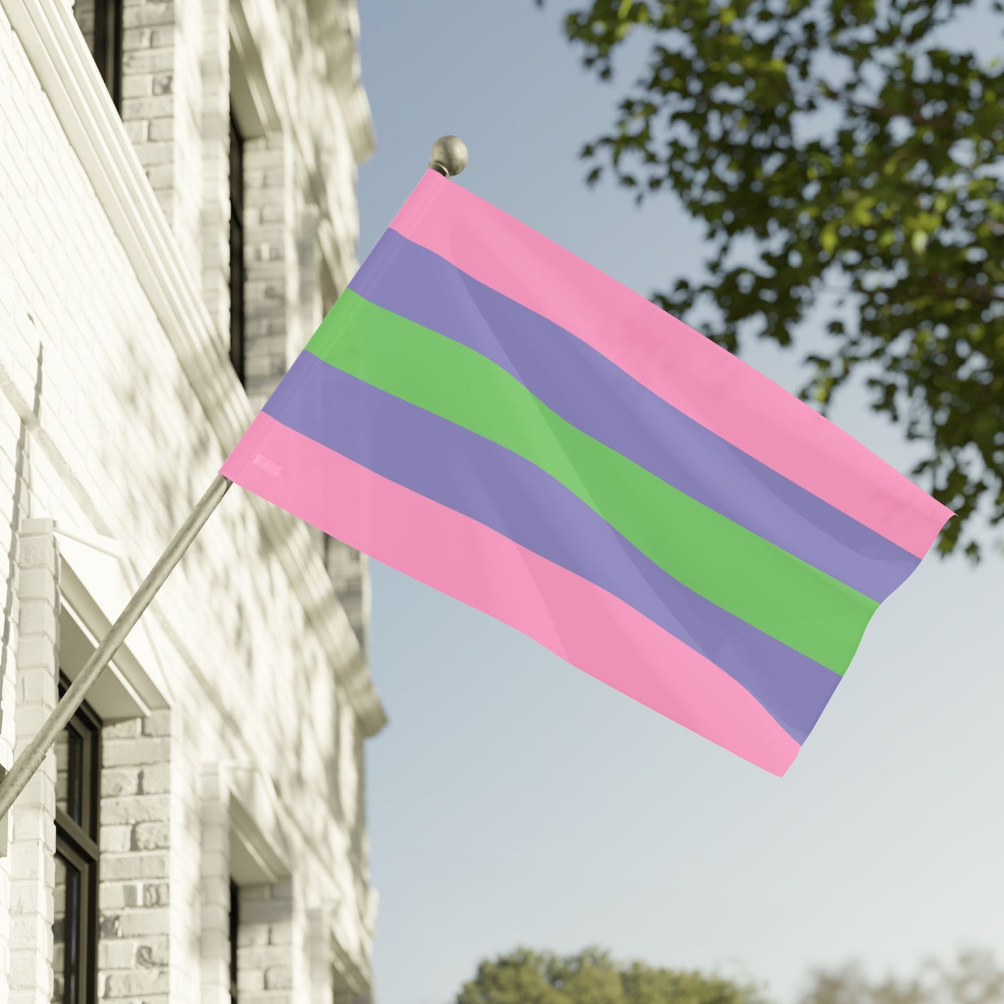 Trigender Pride Month Flag Banner Small Medium & Large