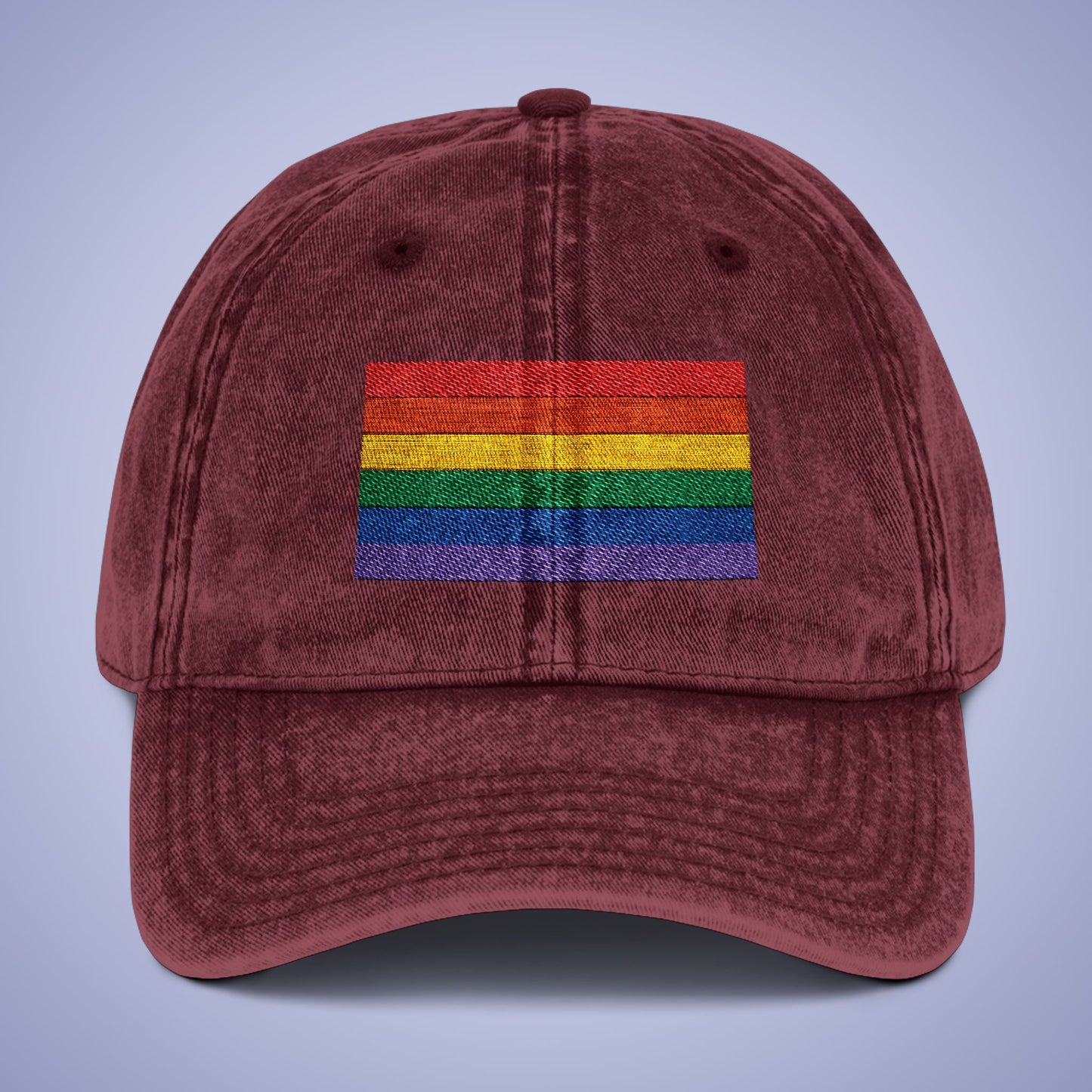 Vintage Pride Month Cap - Comfortable Embroidered Cap