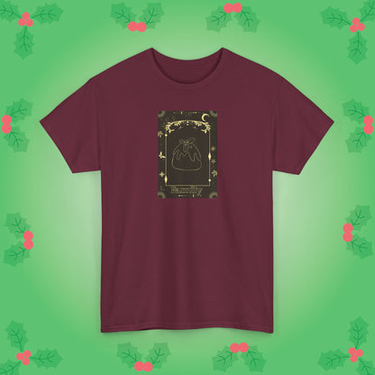 Christmas Plum Pudding Family Tarot Card Lover Unisex T Shirt