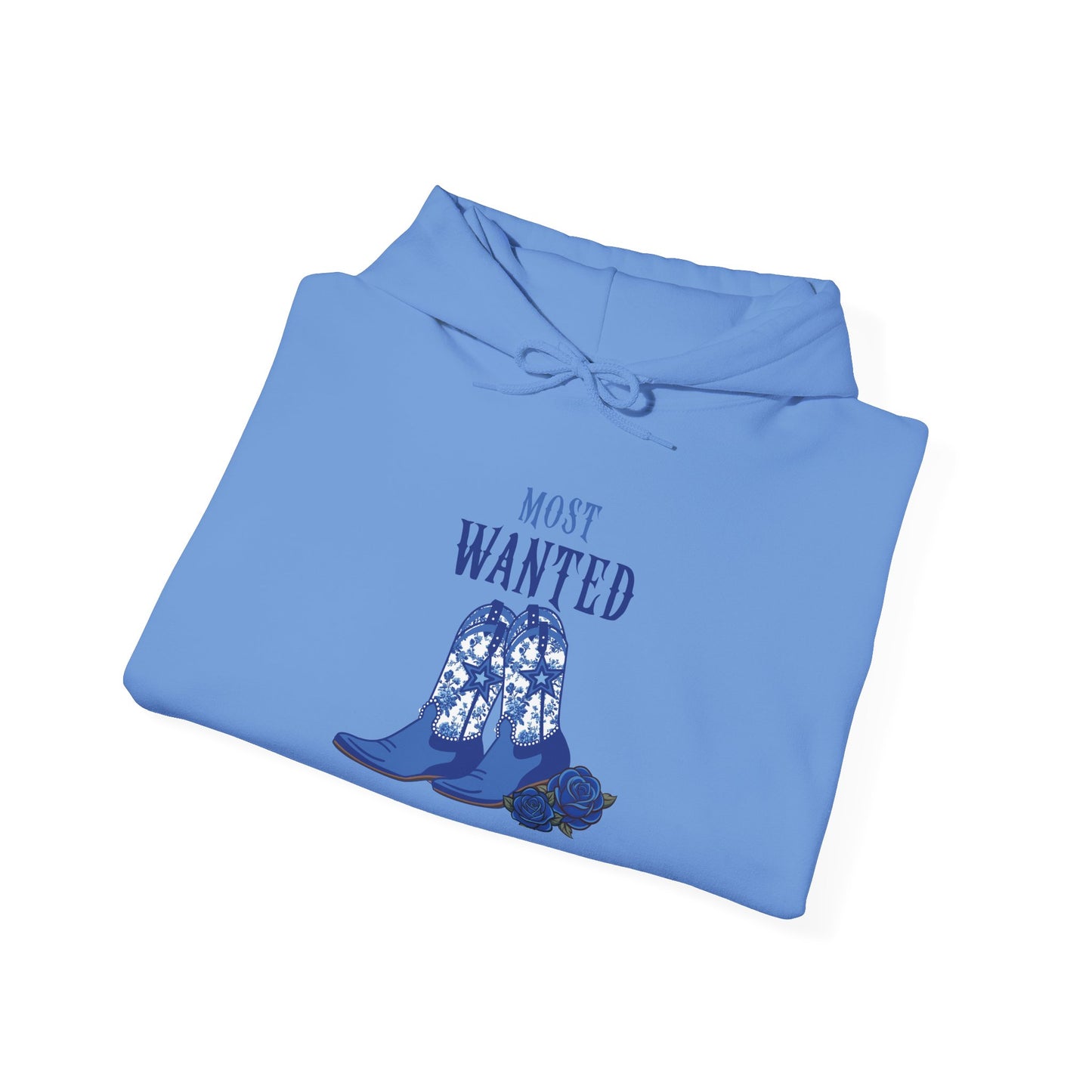 Most Wanted Mothers Day Unisex Hoodie Chinoiserie Floral Cowgirl Boots