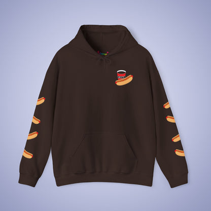 It's a Bad Day to Be A Hot Dog Hoodie | Hot Dog Lover Gift White