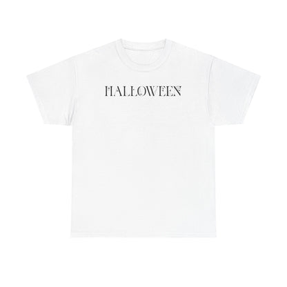 Halloween Spider Word Art Black Unisex T Shirt