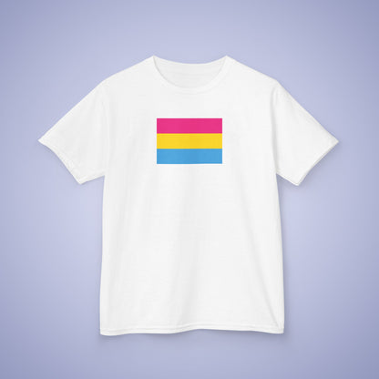 Pansexual Flag Pride Kids Cotton T Shirt LGBTQ Pride Month