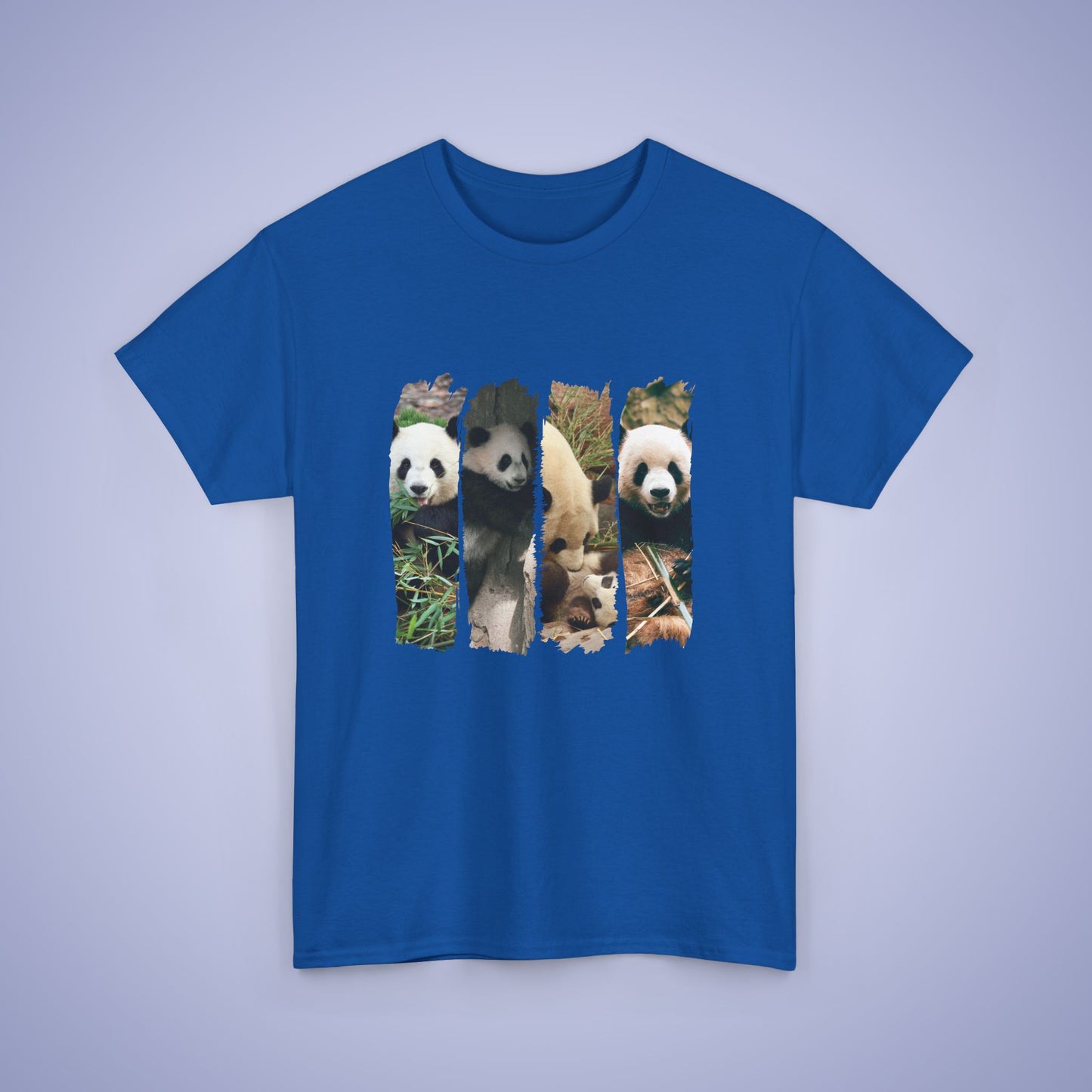 Panda Lover Paint Brush Stroke Photographic Unisex Oversized T Shirt