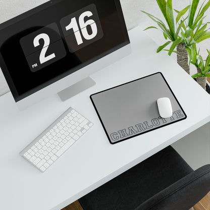 University Style Personalized Name XXXXL Light Grey Mouse Pad