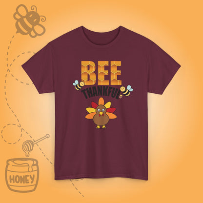 Bee Thankful Sweet As Honey Cute Bee Lover Thanksgiving Design Unisex T Shirt
