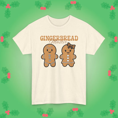 Gingerbread Master Christmas Gift Baking Enthusiast Unisex T Shirt