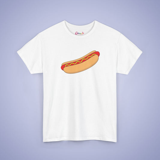 Hot Dog Graphic T-Shirt | Hot Dog Lover Gift Black
