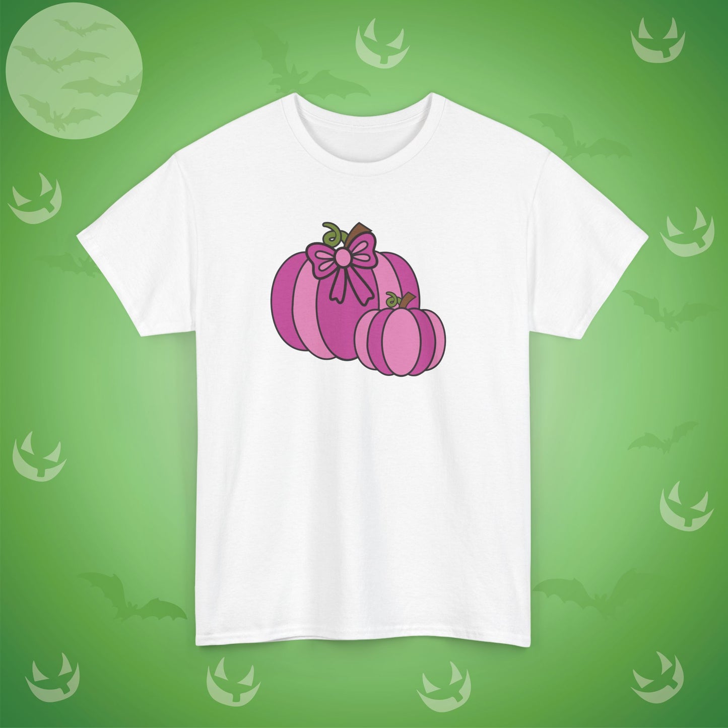 Thanksgiving Fall Inspired Halloween Pink Pumpkin Unisex T Shirt