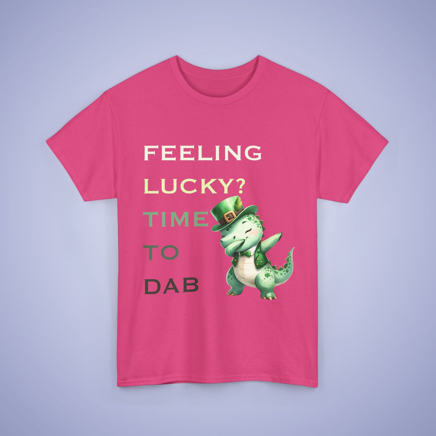 Feeling Lucky? Dinosaur Time to Dab Unisex T-Shirt