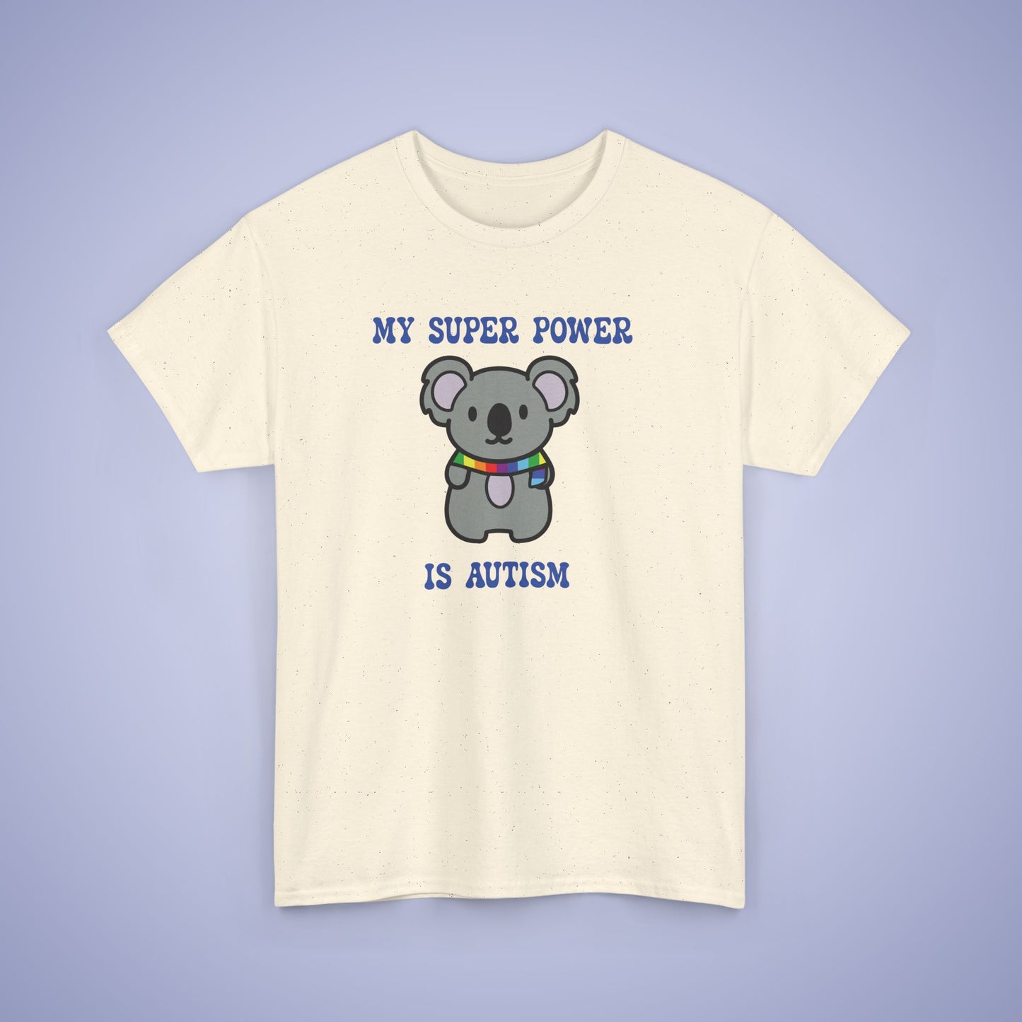 Koala Neurodiversity Graphic My Super Power is Autism Awareness Unisex T Shirt