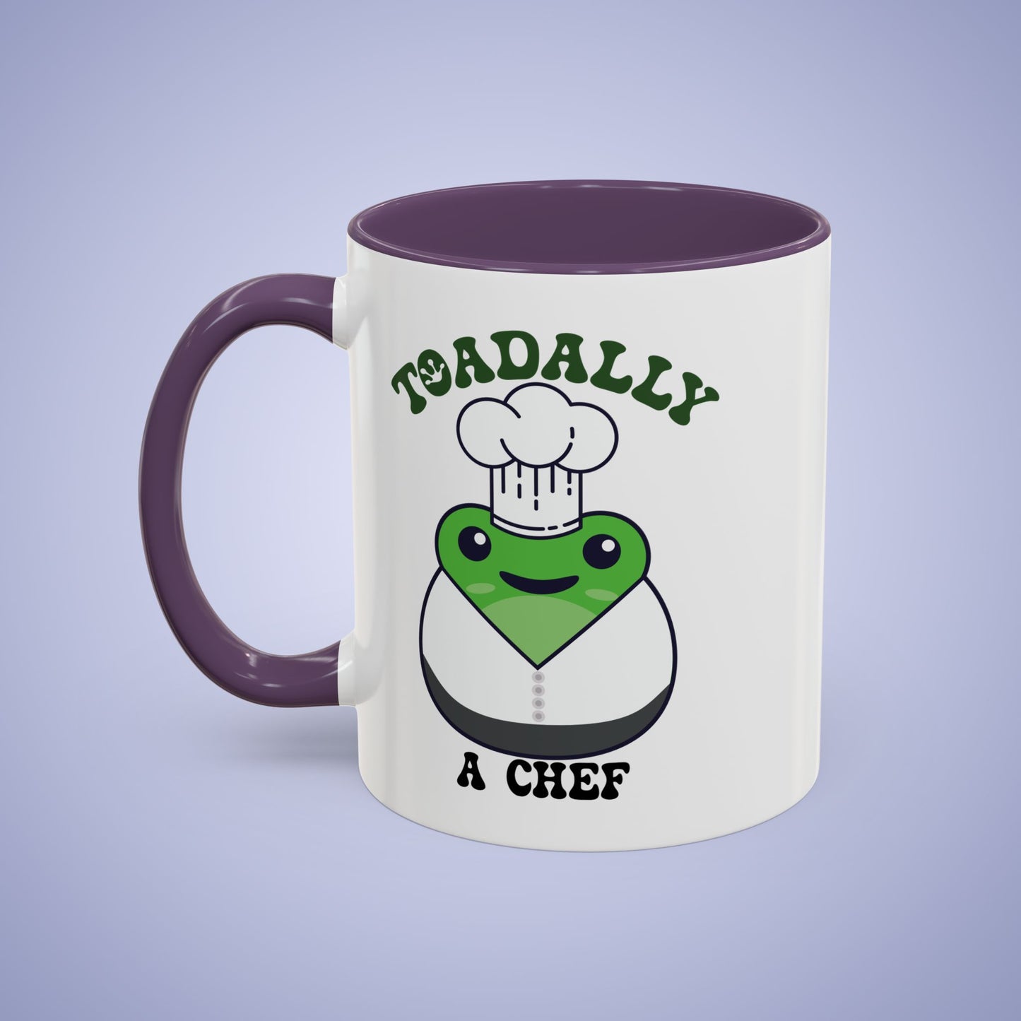 Toadally a Chef Frog Lover Gift Coffee Mug Ceramic