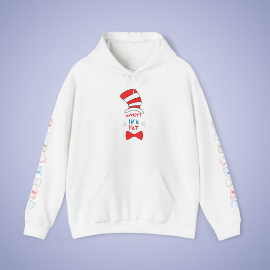 Anxiety in the Hat Unisex Hoodie