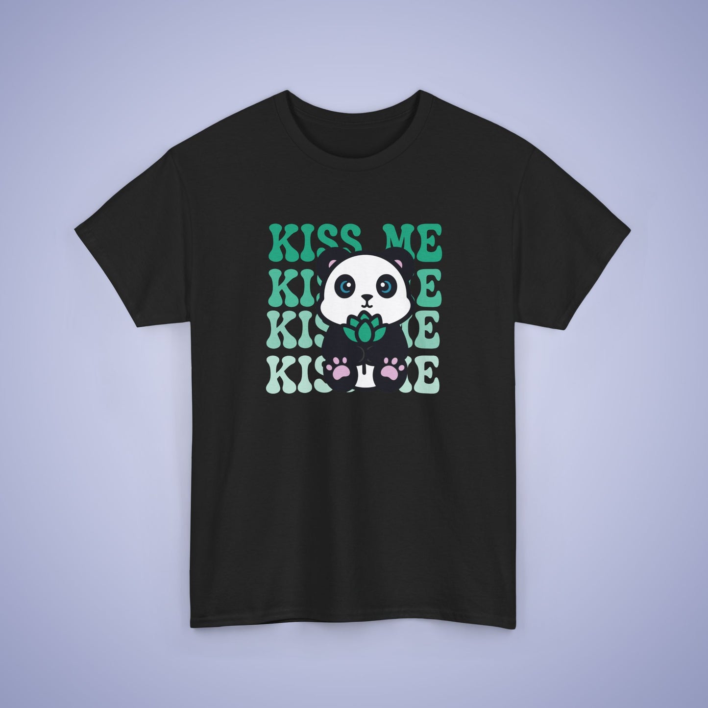 Kiss Me Panda Lover National Panda Day Unisex T Shirt