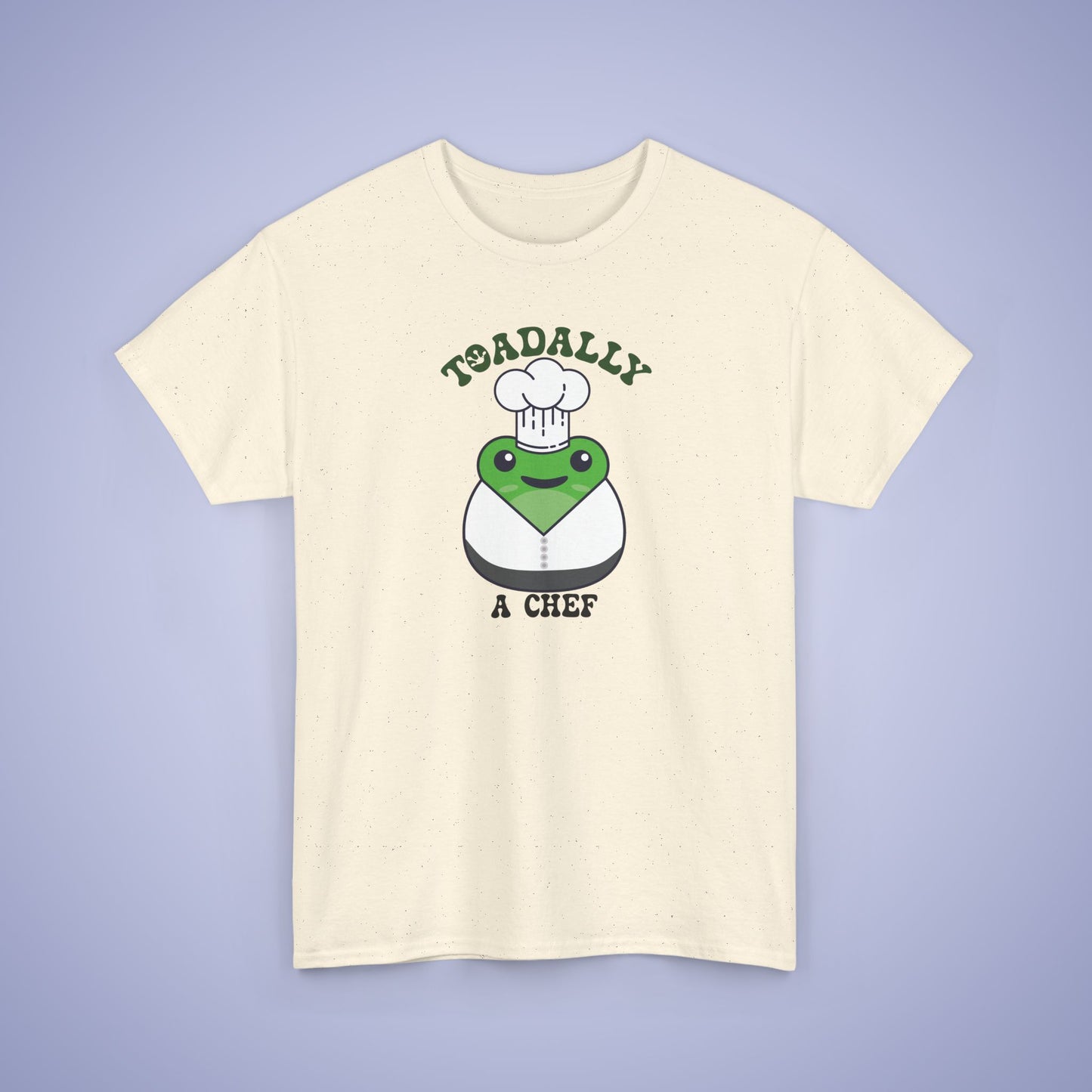 Toadally a Chef Graphic Tee Frog Lover Funny Cook Gift Unisex T Shirt