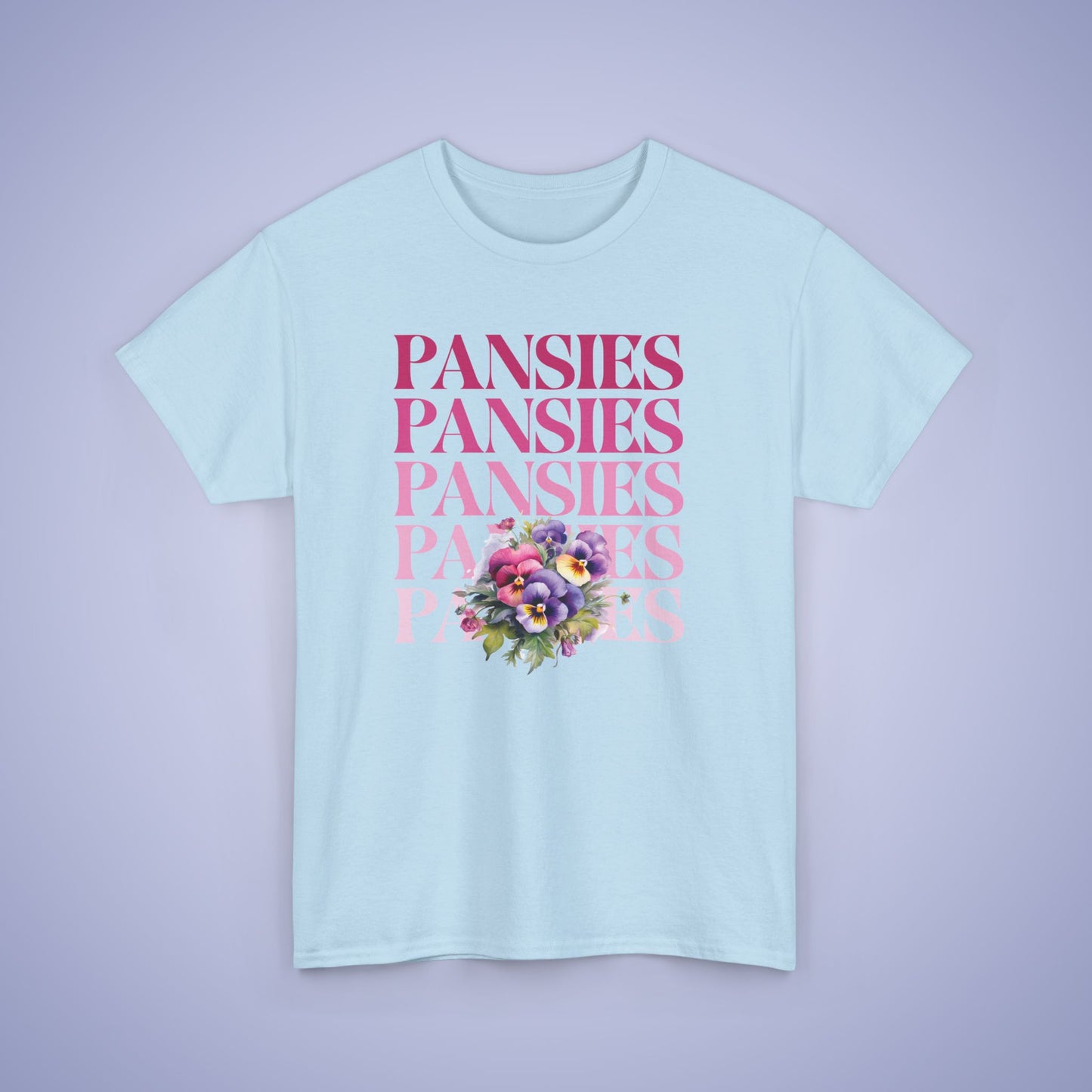 Pansies Unisex T-Shirt