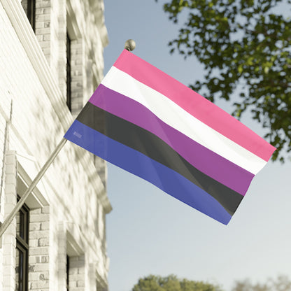Gender Fluid Pride Month Flag Banner Small Medium & Large