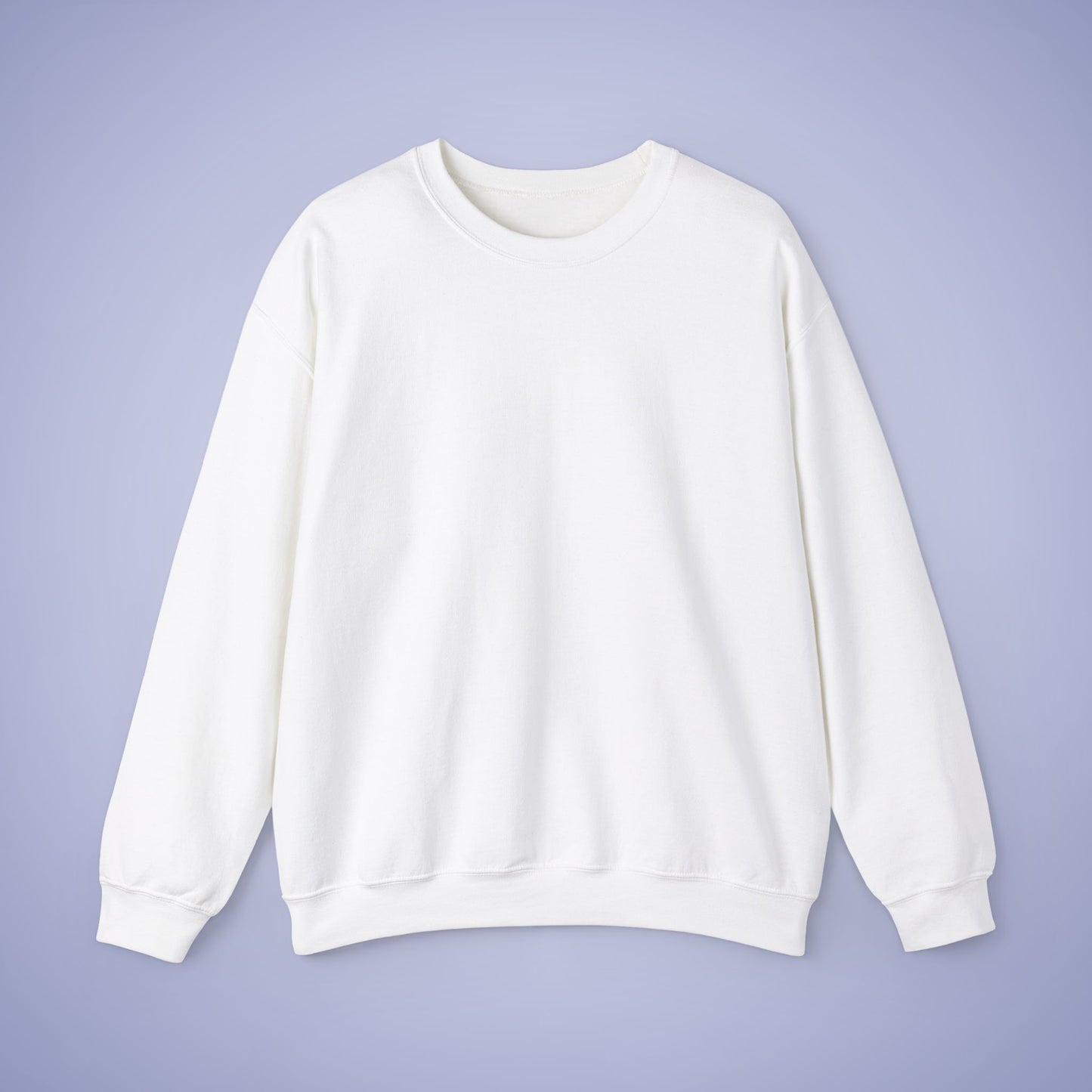 Blank White Unisex Crewneck Sweatshirt