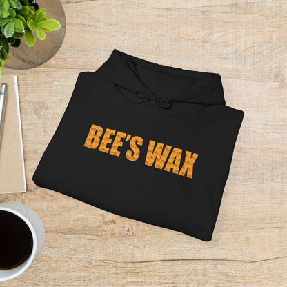 Bees Wax Sweet As Honey Honeycomb Word Art Design Hoodie Sweatshirt