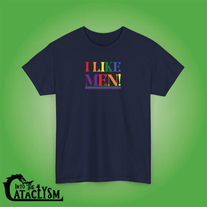 I Like Men LGBTQ Funny Legends of Blood Unisex Dark T Shirt