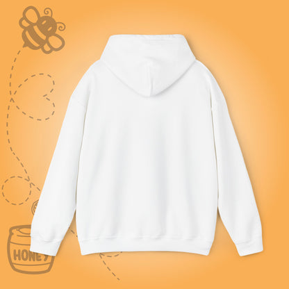 Drone Sweet As Honey  Honeycomb Word Art Design Hoodie Sweatshirt