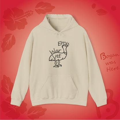 Emu War Vet Bogan's Design Hoodie Sweatshirt