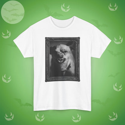 Angry Dog Spooky Halloween T-Shirt | Photographic Design
