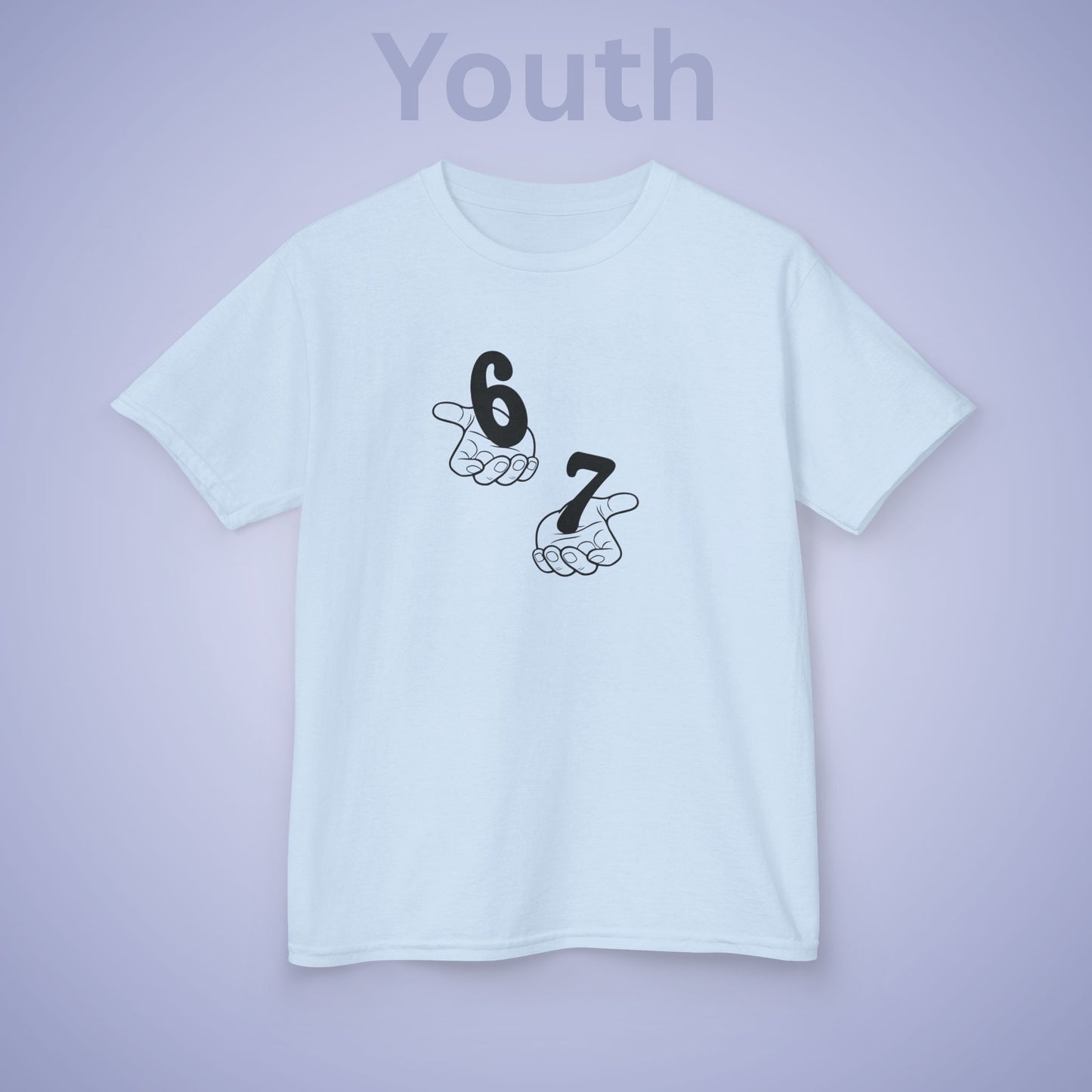 Juggling Hands 67 Tee Fun Trending Kids Cotton T Shirt Six Seven Youth