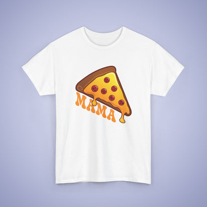 Pizza Mama Graphic Art Pizza Lover Funny Mom or Mothers T Shirt