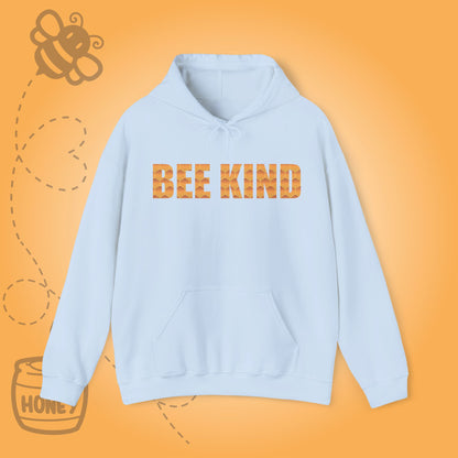 Bee Kind Sweet As Honey Honeycomb Word Art Design Hoodie Sweatshirt