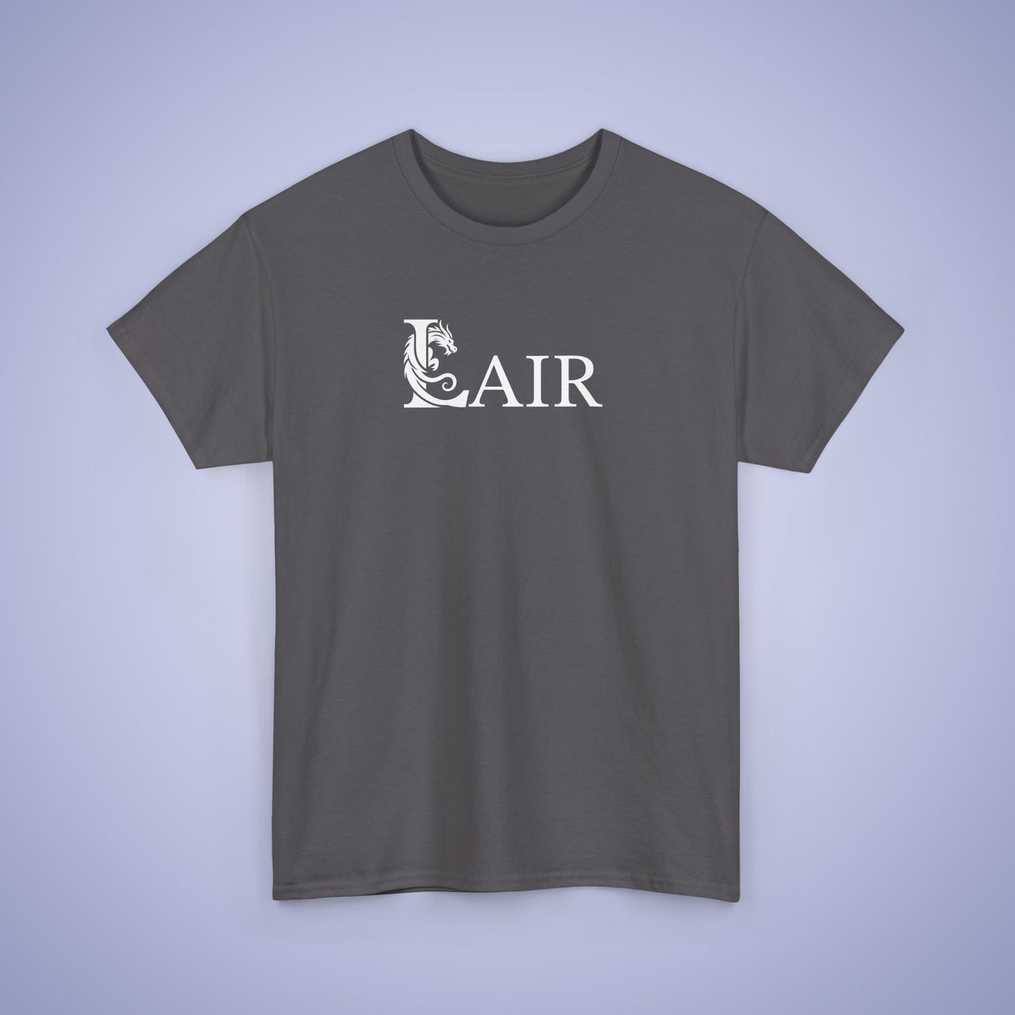 Lair Word Art Text Dragon Lover Unisex T Shirt