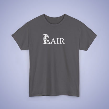 Lair Word Art Text Dragon Lover Unisex T Shirt