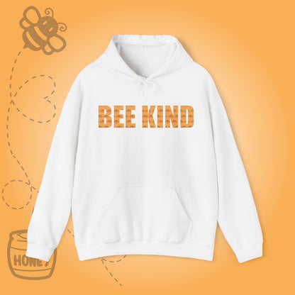 Bee Kind Sweet As Honey Honeycomb Word Art Design Hoodie Sweatshirt