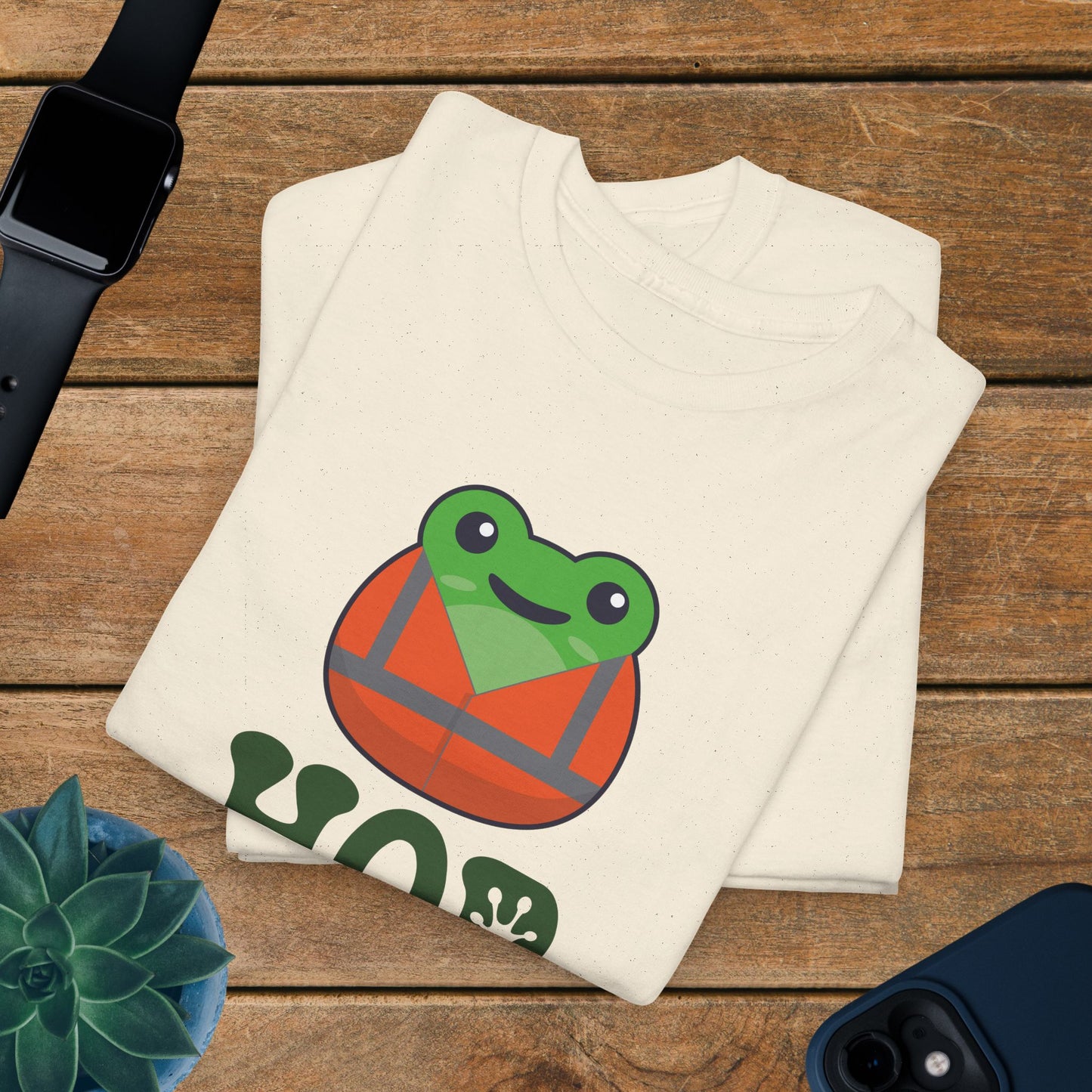 Hop on the Tools Graphic Tee Frog Lover Funny Labourer Unisex T Shirt