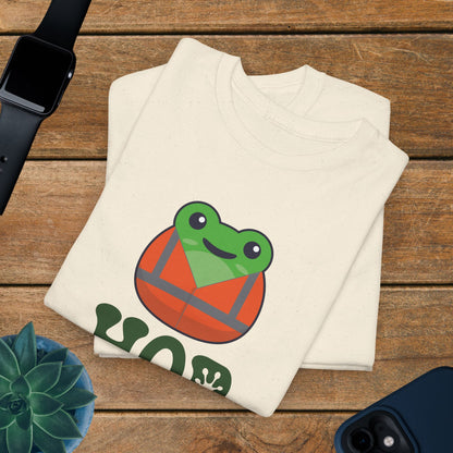 Hop on the Tools Graphic Tee Frog Lover Funny Labourer Unisex T Shirt