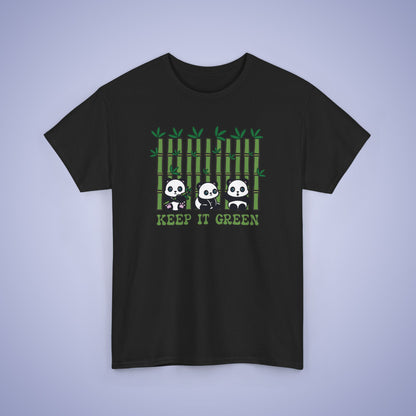 Keep It Green National Panda Day Unisex T Shirt