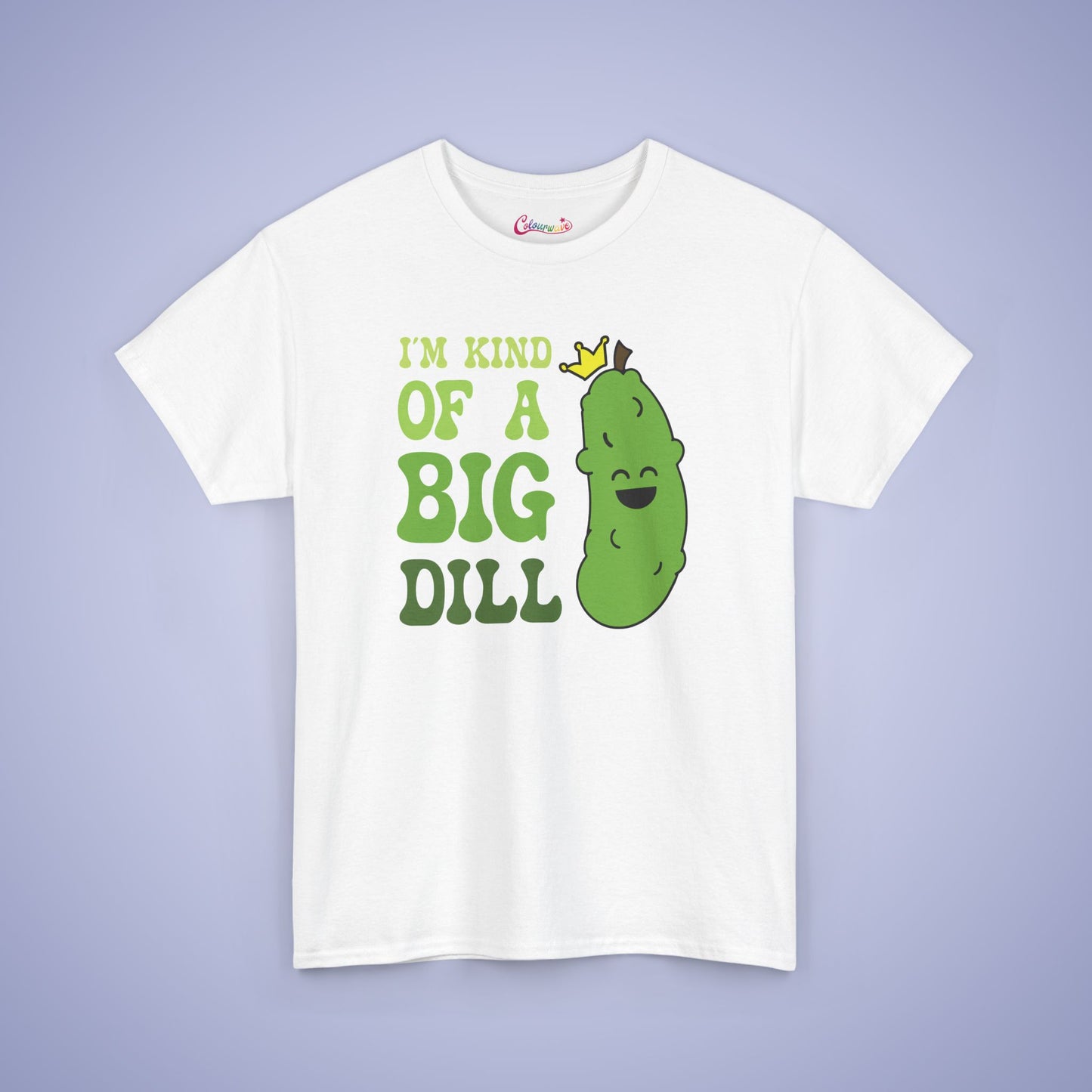 Im Kind of a Big Dill Pickle Lover Pickleball Tee Graphic Design T Shirt