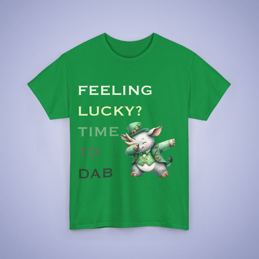 Feeling Lucky? Elephant Time to Dab Unisex T-Shirt