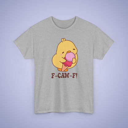 Pink Ice Cream Lover F CAW F Cute Funny Chick Unisex Chicken T Shirt